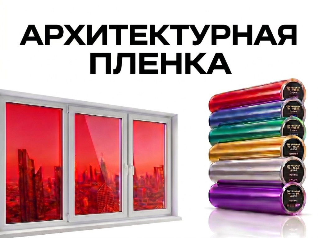 Архитектурная тонировка окон